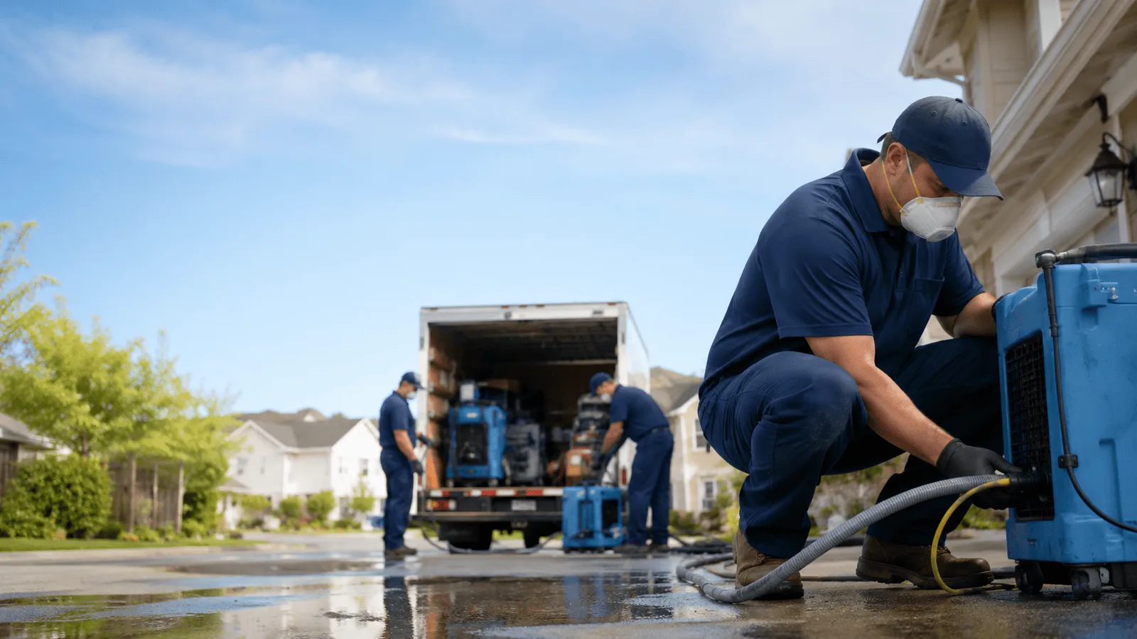 Residential crawlspace mold remediation services in Texas